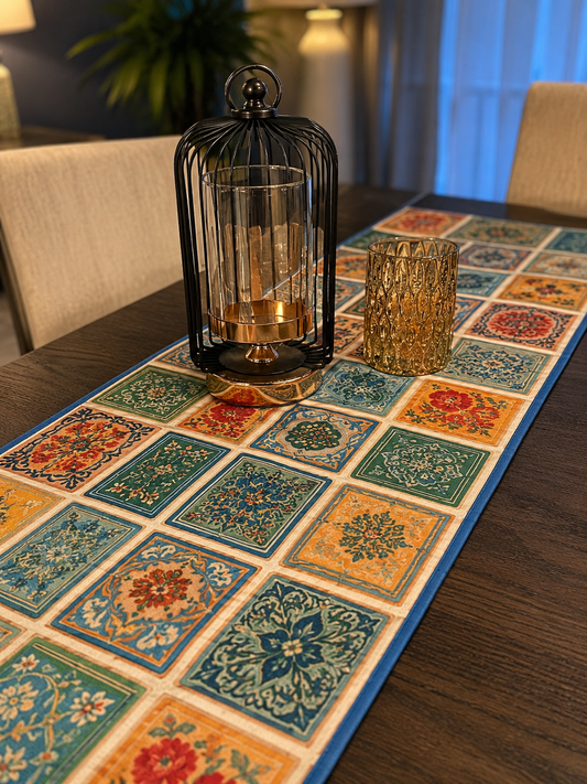 Mosaic Majesty Table Runner